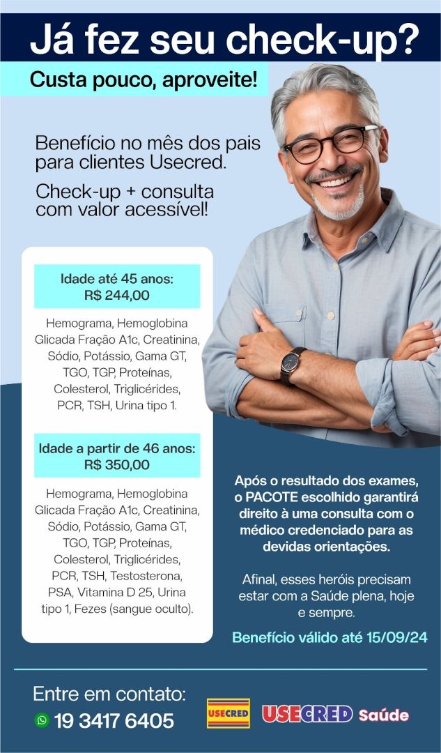 Cart O Usecred Sa De Exames E Consultas Desconto E Sem Mensalidades